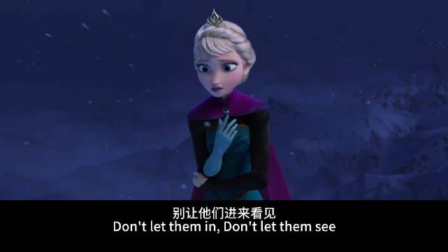 伊迪娜献唱《冰雪奇缘》插曲Let It Go完整版发布