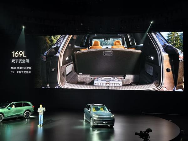 中国市场最能装的大五座SUV!乐道L80后排放倒储物空间2600L_ZAKER新闻