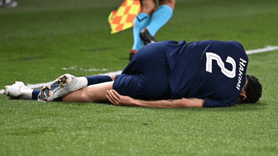 阿什拉夫腿筋撕裂，无缘出战巴黎vs拜仁的欧冠次回合比赛