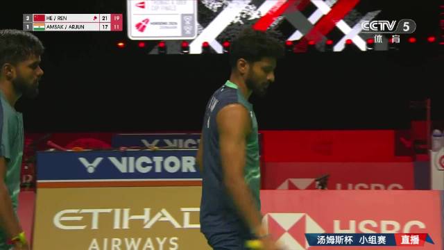 何济霆任翔宇横扫印度组合，国羽3-1锁定汤杯小组第一