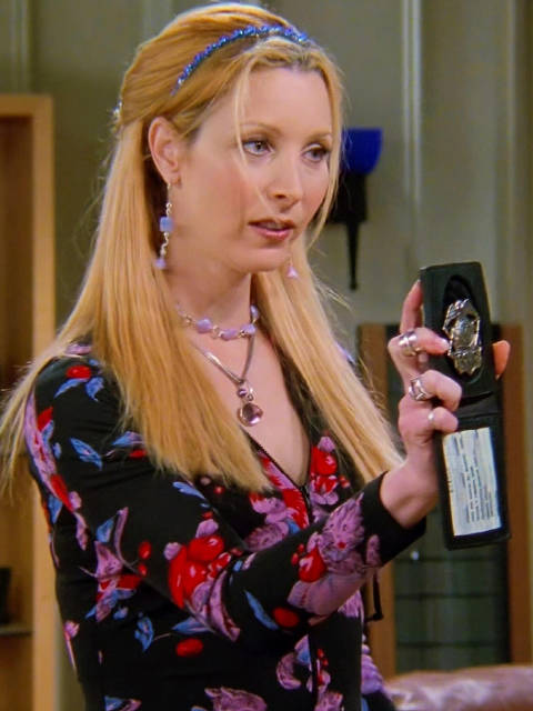 Phoebe：我将代表正义惩罚你 老友记｜美剧｜喜剧