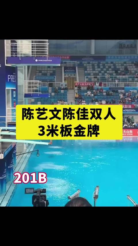 陈艺文陈佳双人3米板金牌