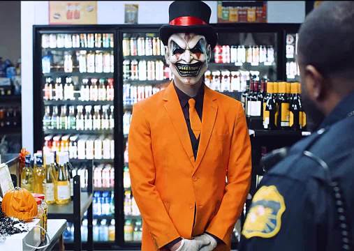 微博二创视频创作季现恐怖小丑形象