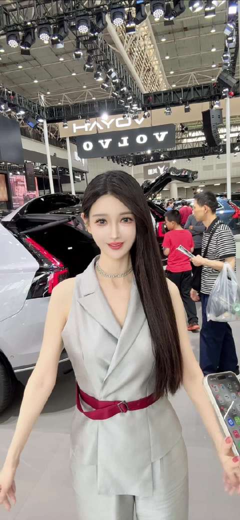 我在长沙沃尔沃展台等你哦