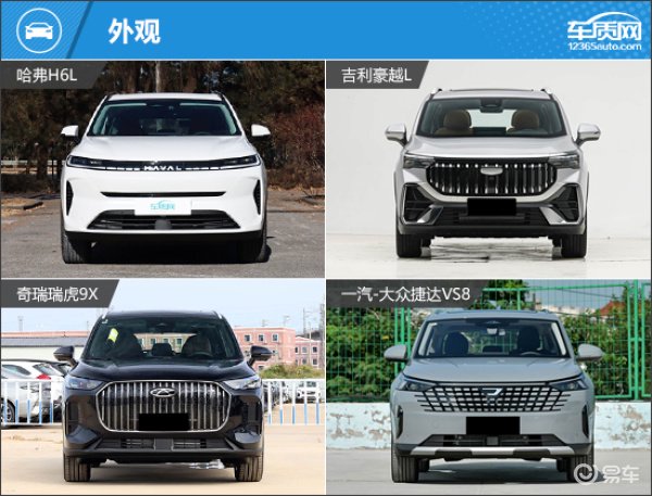 捷达VS8哈弗H6L提供了相对丰富的手机互联/映射功能