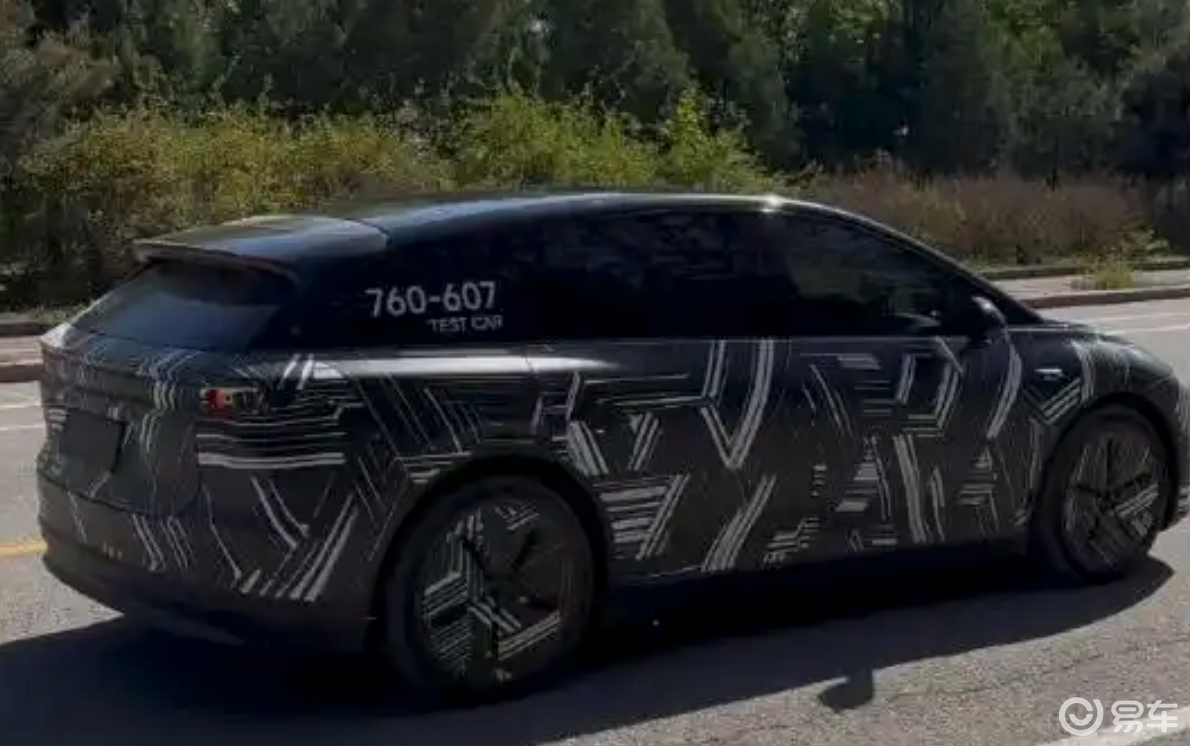 理想i6纯电SUV测试车曝光定位低于i8对标ModelY