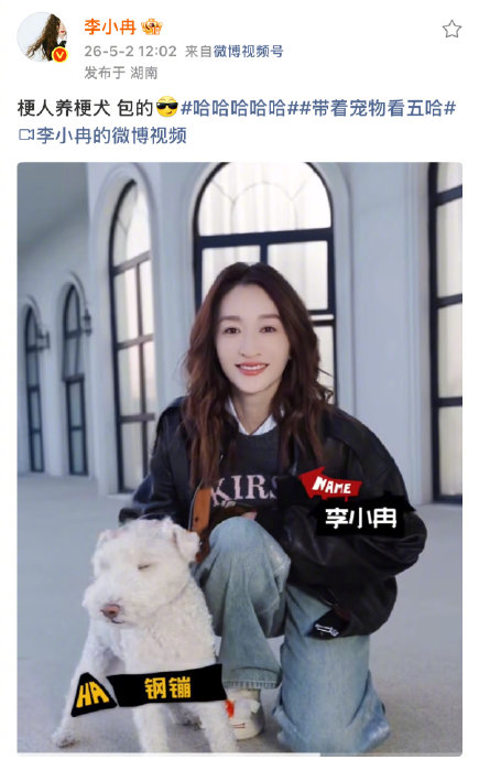 在《五哈》节目中，李小冉和王勉的宠物分别叫什么名字，有什么特点？