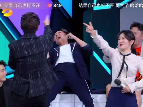 快乐大本营 维嘉：我不喜欢冷战，我喜欢火拼，哈哈哈啊哈哈哈真的笑鼠了