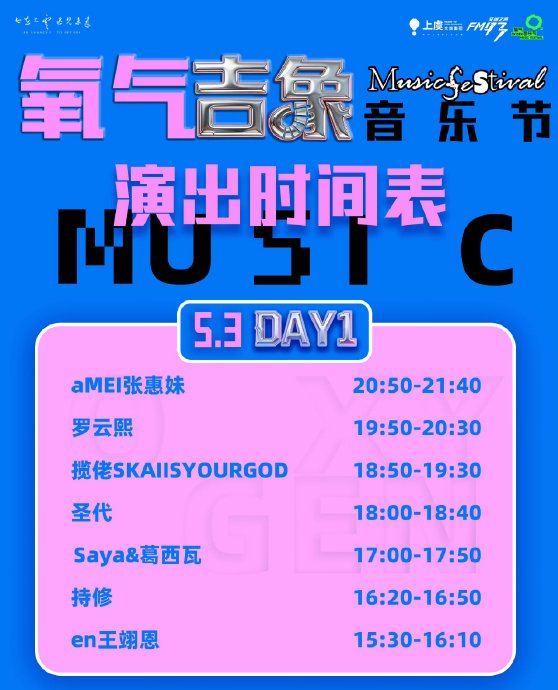 罗云熙在上虞氧气吉象音乐节会有哪些与上海场不同的特别表演安排？
