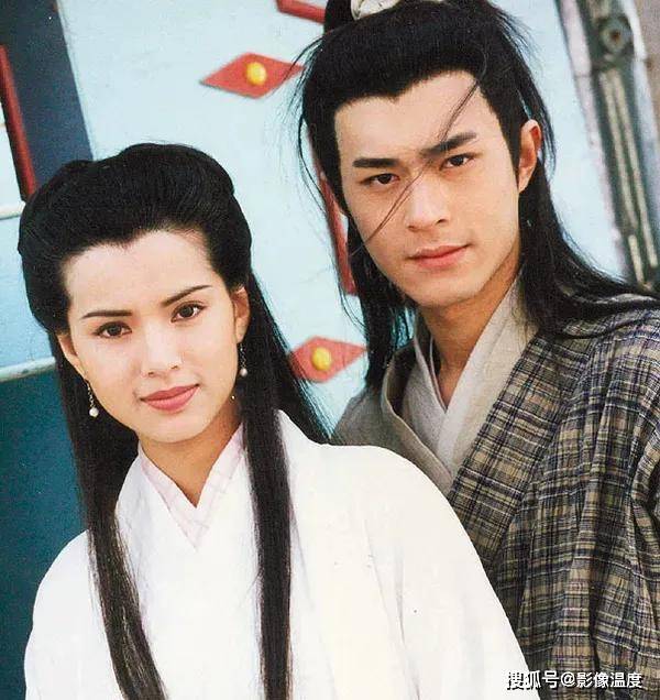95版《神雕侠侣》拍摄现场45张高清图:25岁古天乐太青涩，李若彤比较害羞