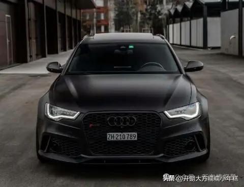 全新奥迪 RS6 Avant,“黑武士”造型,搭载4.0TV8引擎仅售91.98万