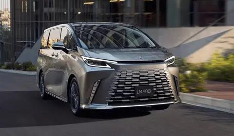新车约72万元起/提供4座/中大型MPV,新款雷克萨斯LM 500h官图