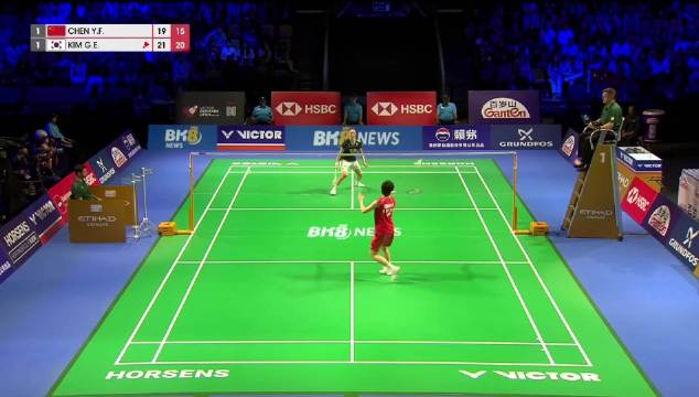 尤杯决赛：中国 1-2 韩国