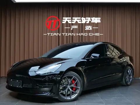 一手黑武士!21年Model3，6万公里，电车代步优选?