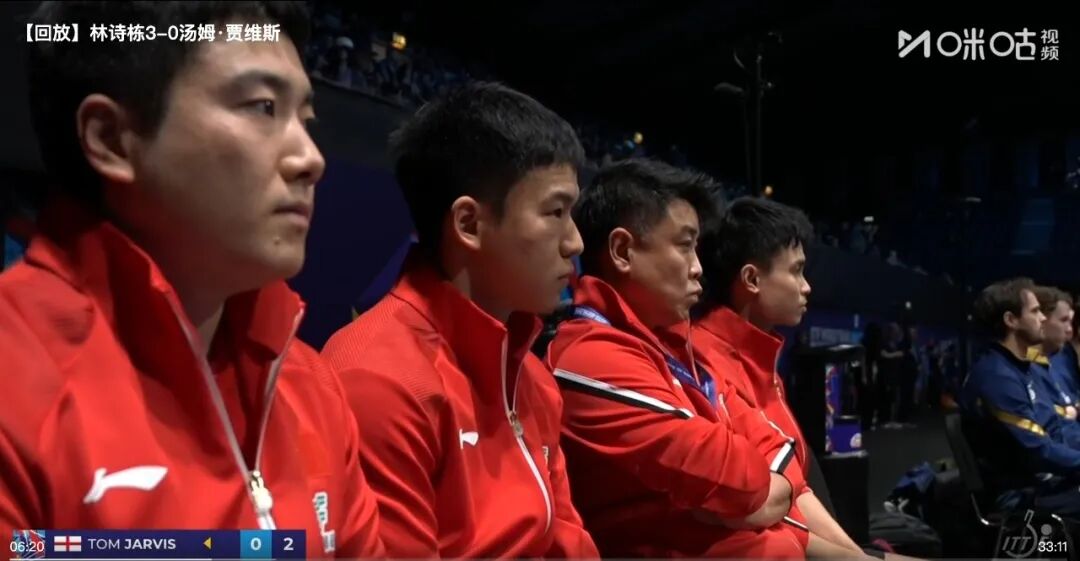伦敦团体世乒赛:国乒男队首秀3-0击败英格兰队取得开门红。林诗栋横扫、王楚钦轻取、梁靖崑险胜过关。