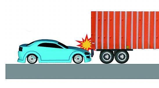 汽车知识:教你如何从容避让大货车?