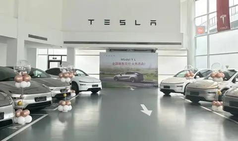新车 | 33.9万元/6座中大型SUV/竞争理想i8，特斯拉Model Y L开启交付