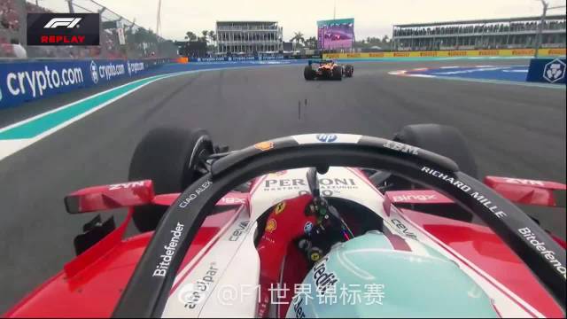 安东内利迈阿密大奖赛夺冠，勒克莱尔末圈连掉三位