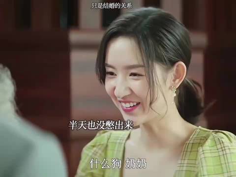 只是结婚的关系：这个家没有奶奶助攻完早散了. 主演：王玉雯x王子奇
