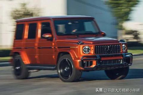 2025款AMG G63，方正硬朗，搭载4.0T+48V轻混，售价约255万起!