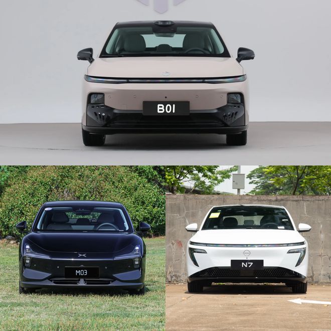 零跑B01上市,8.98万起竞争日产N7、小鹏 M03,强强对话你选谁?