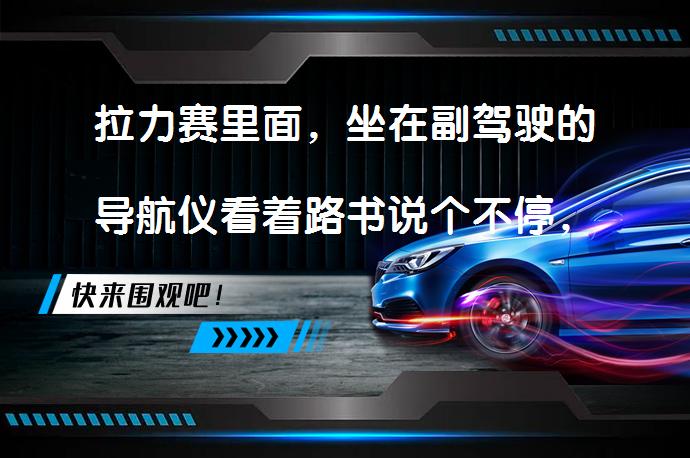 拉力赛里面，坐在副驾驶的导航仪看着路书说个不停，他到底在说什么呢?路书的秘密是什么? | 58汽车