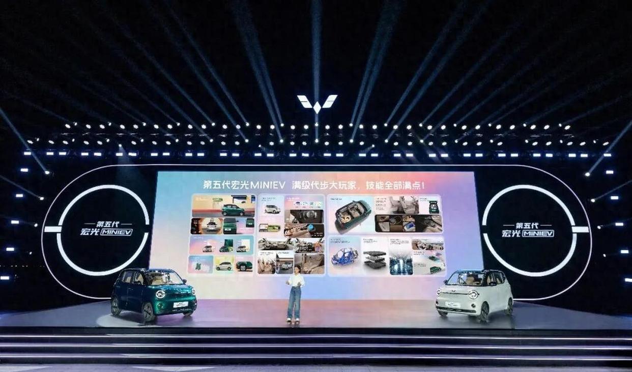 微型车销量榜首67个月首次换人,第五代MINIEV四门上市恰逢碳酸锂涨至14万