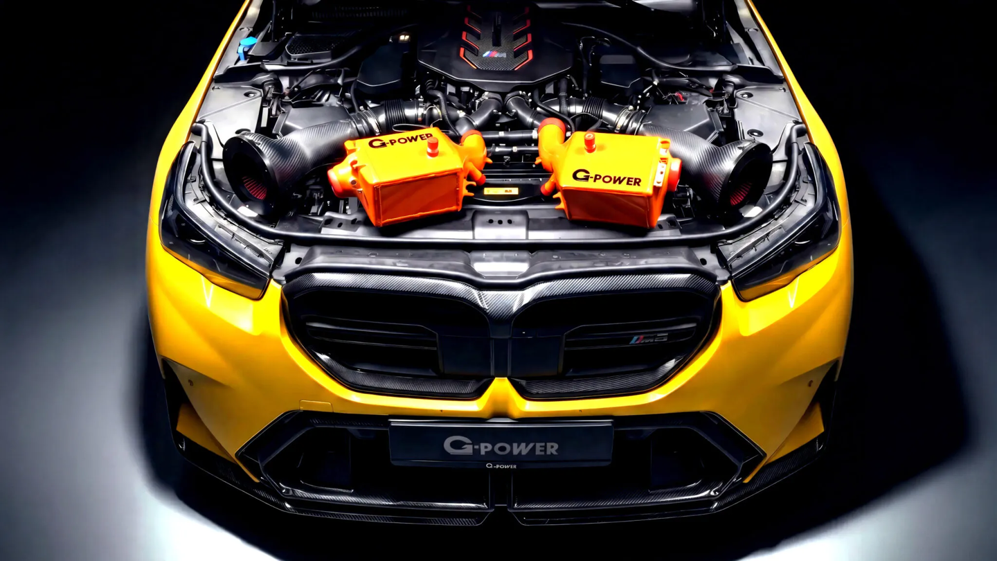 G-Power推出双涡轮强化版宝马M5：近千匹马力堪比初代布加迪威龙