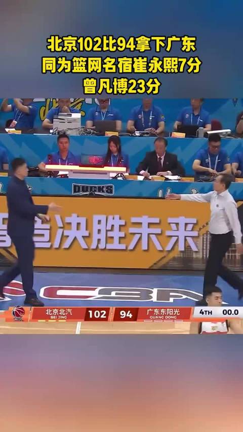 NBA篮网名宿大比拼，曾凡博完胜崔永熙 cba季后赛cba
