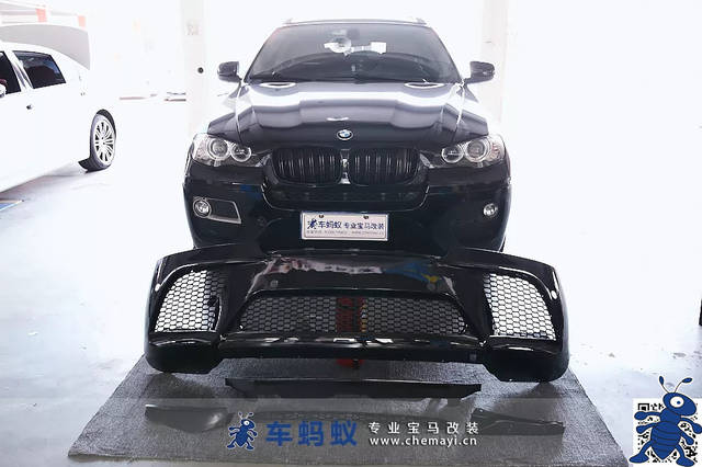 宝马X6高调升级M包围,打造MX6黑武士!