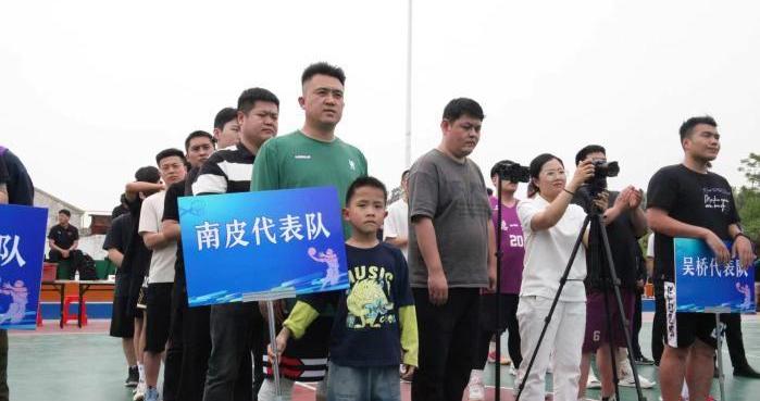河北南皮运河畔篮球交流赛燃情对决