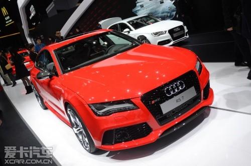 奥迪RS 7上海车展正式发布 配4.0T动力