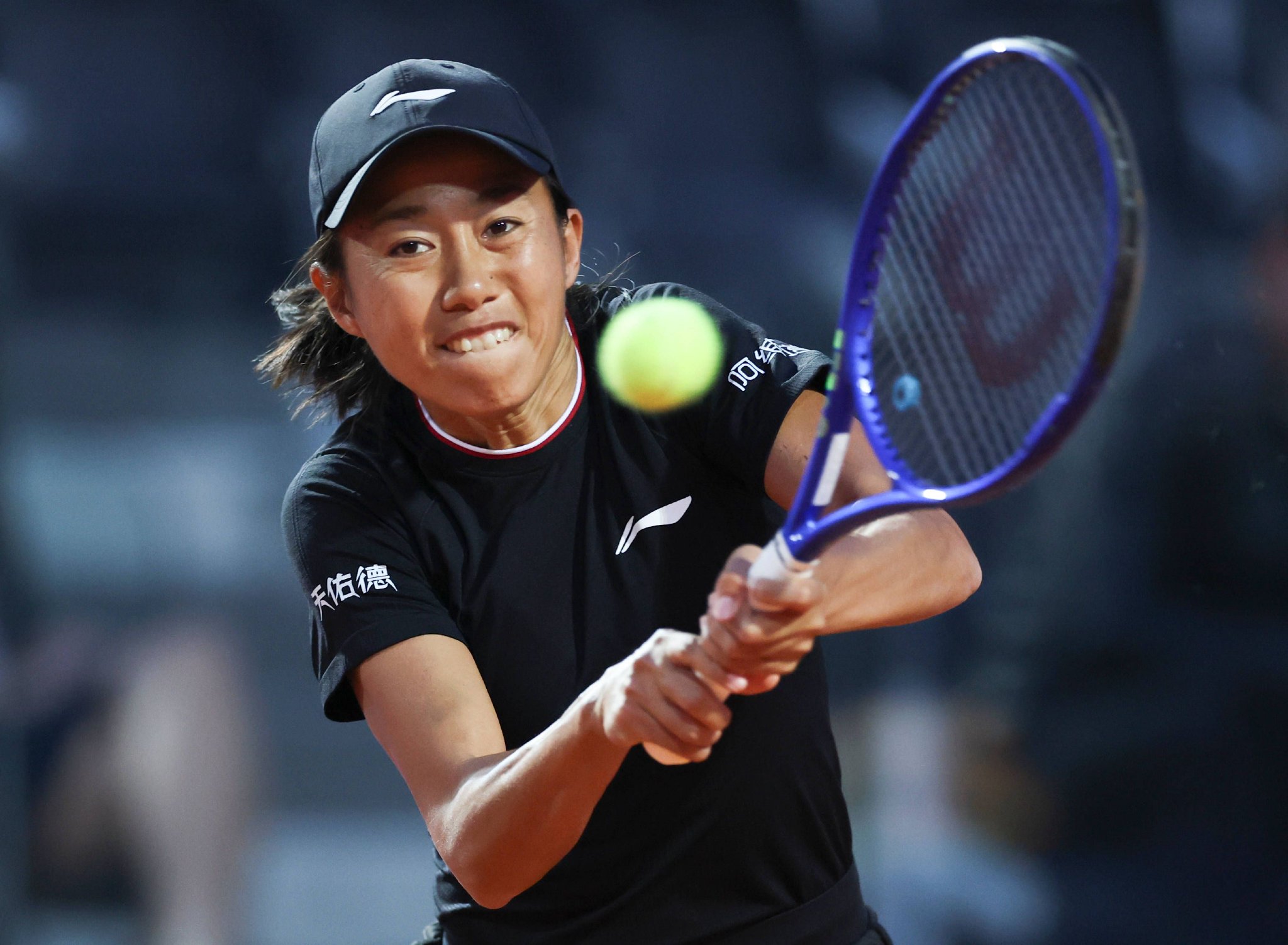 （体育）网球——WTA1000罗马站：张帅止步首轮