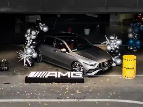抢鲜探店“入门即强悍”!实拍2024款梅赛德斯-AMG A35 4MATIC