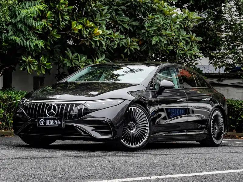 43万多拿下二手奔驰EQS AMG,2023款行驶2万多公里,经典豪华运动激情
