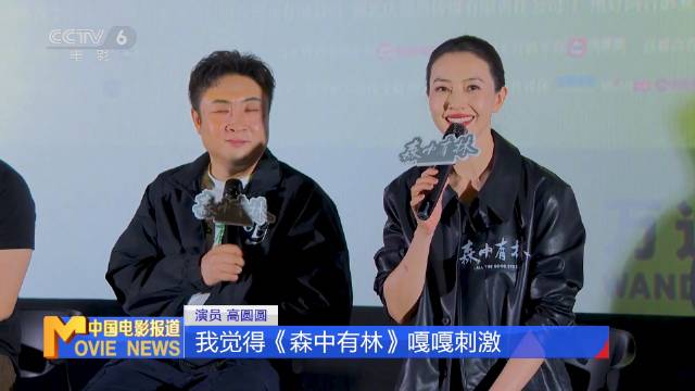 高圆圆乔杉谈《森中有林》沈阳路演感受