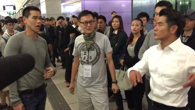 《寒战2》逾三百临时演员，港铁站拍摄「走犯」大场面花絮