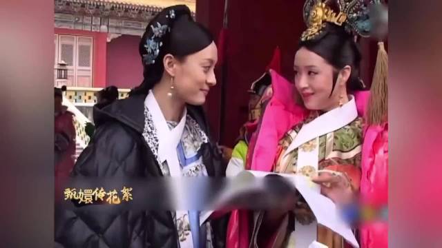 甄嬛传拍摄花絮！孙俪：台词我不用对！华妃感觉一直带着情绪啊！