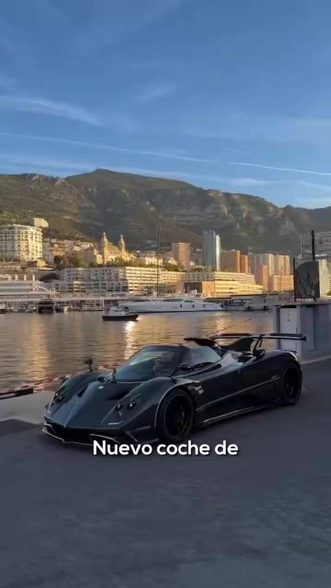 有人在摩纳哥拍到阿隆索驾驶一辆帕加尼Zonda