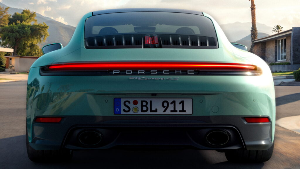 保时捷发布新款 911 Carrera 4S 跑车：最大 473 马力，零百加速 3 秒级 - IT之家