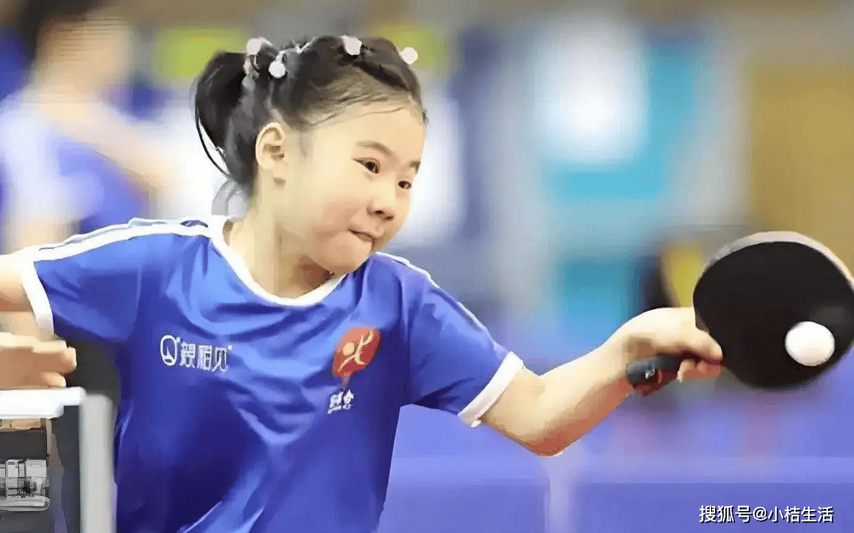 王楠女儿用汗水打破星二代偏见，教练：她比母亲当年更拼