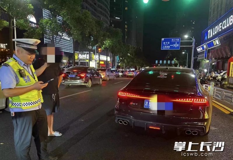 非法改装车奥迪A7变身RS7,“驶”不得!