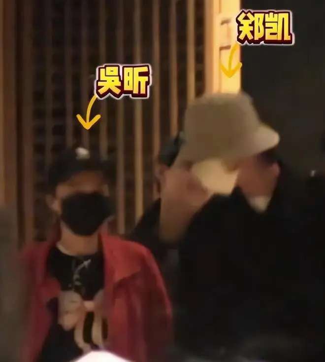 吴昕带男友郑恺与何炅李维嘉聚餐，恋爱七年低调长跑