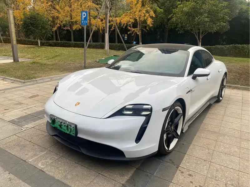 2020款保时捷Taycan二手车,超豪华简约高级,限时价40.8万