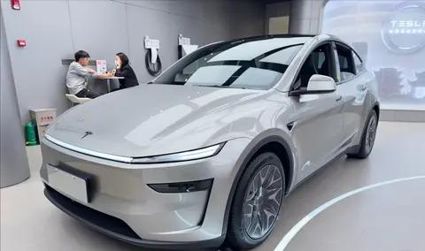 长轴版特斯拉Model Y L实拍!订单破12万辆,平均每天1万辆!