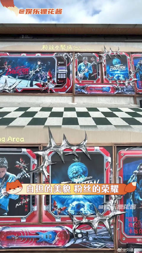 谢霆锋深圳演唱会引粉丝创意应援