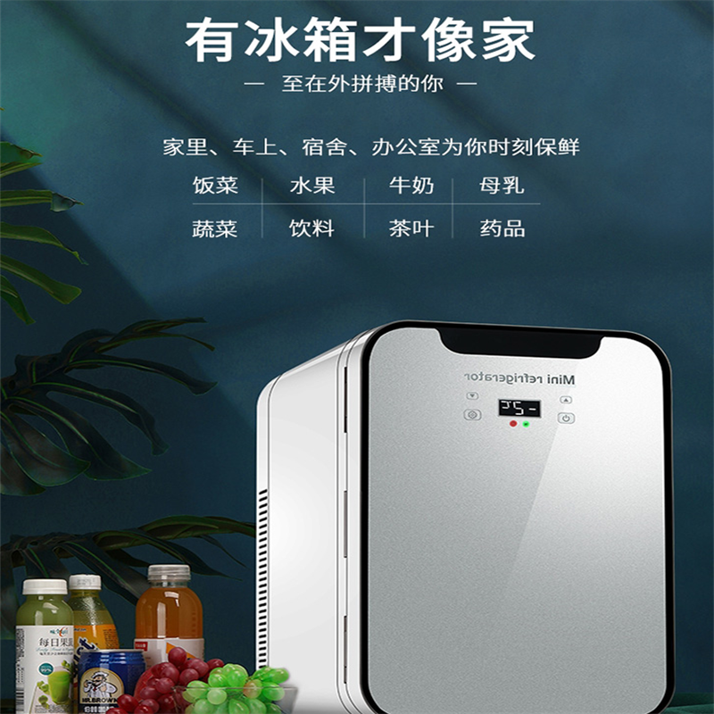 华柯尼新品迷你小冰箱小型学生宿舍租房单人用车载小冰箱家车两用 - 供应商网