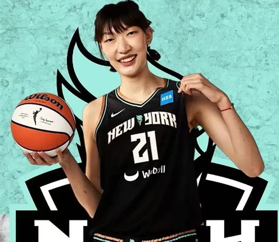 韩旭成功入选自由人大名单，携手李月汝征战新赛季WNBA