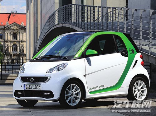 最小的电动车 试驾smart fortwo纯电动版-汽车