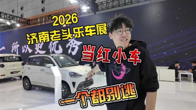 2026济南老头乐车展：你熟悉的小车，一个都别逃！